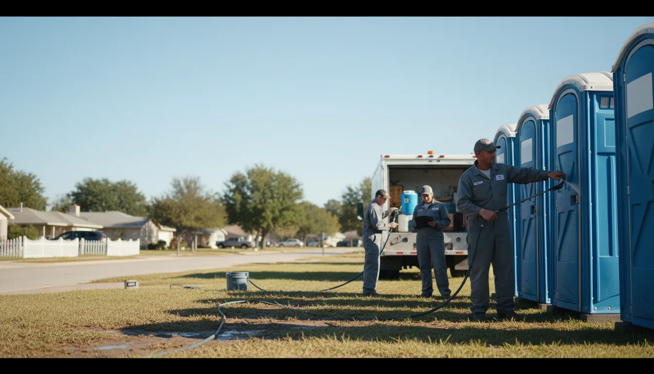 Long-Term Portable Toilet Rental in Dahlgren, VA near me